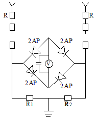 定相桿的原理接線(xiàn)示意圖
